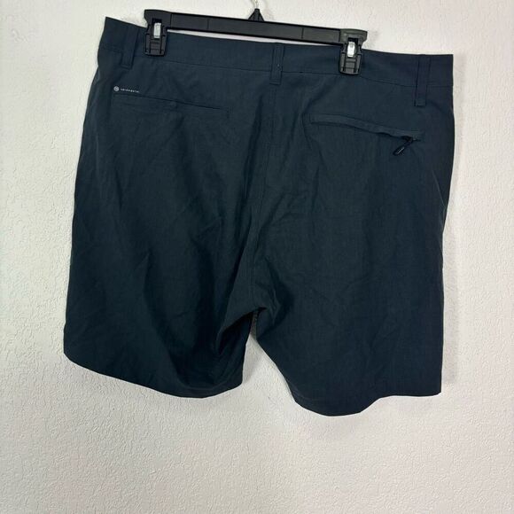 7 Diamonds Men's Aeroplane Performance Swim Trunk Shorts Navy Blue Size 36 - Picture 2 of 9